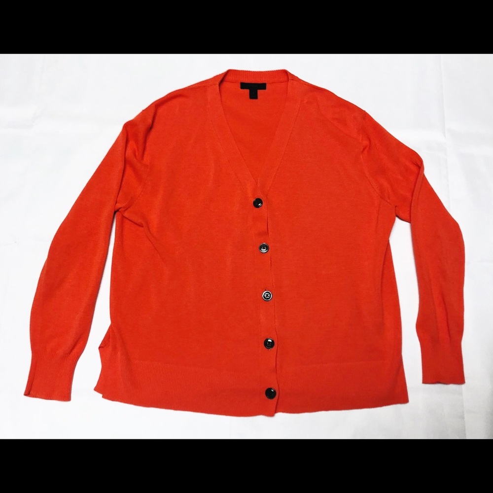 J.Crew Size Small Cardigan Sweater 100% Cotton